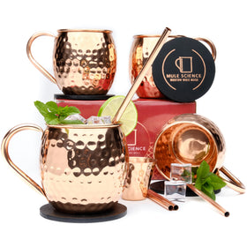 Advanced Mixology Mule Science care guide included for easy cleaning and upkeep.