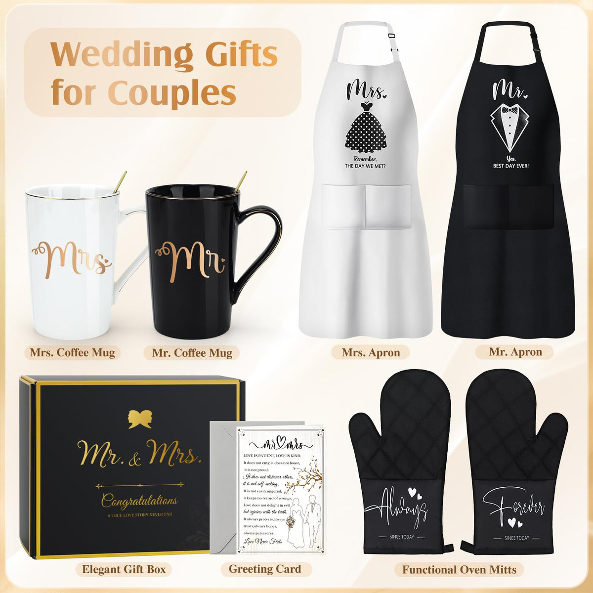Adwaita couples gift set suits many celebrations