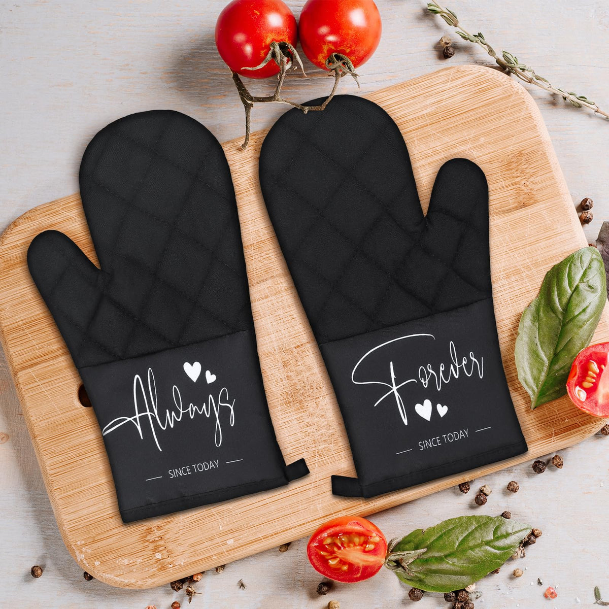 Adwaita mr-mrs aprons with large pockets support shared kitchen tasks