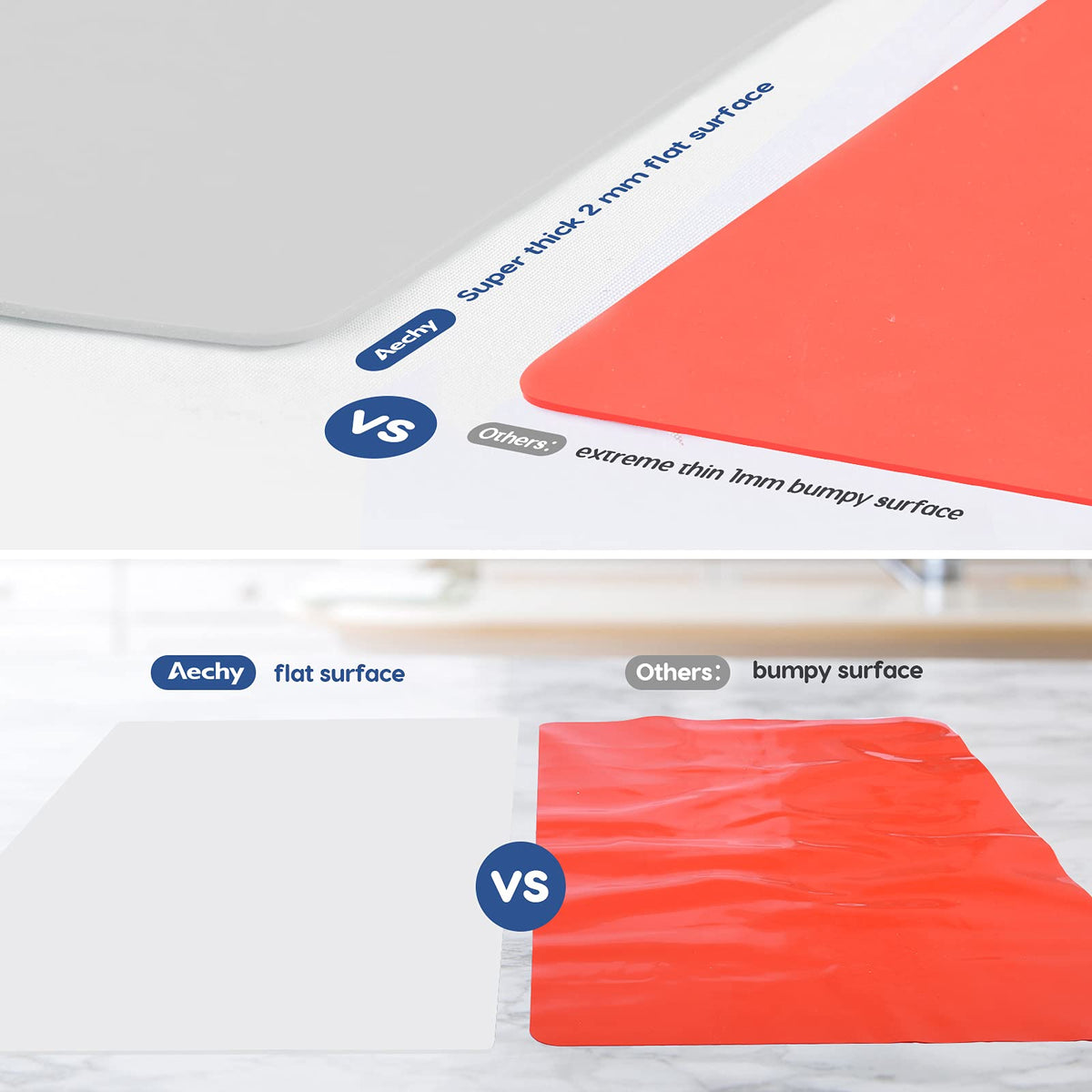 AECHY waterproof and easy-clean surface resists spills