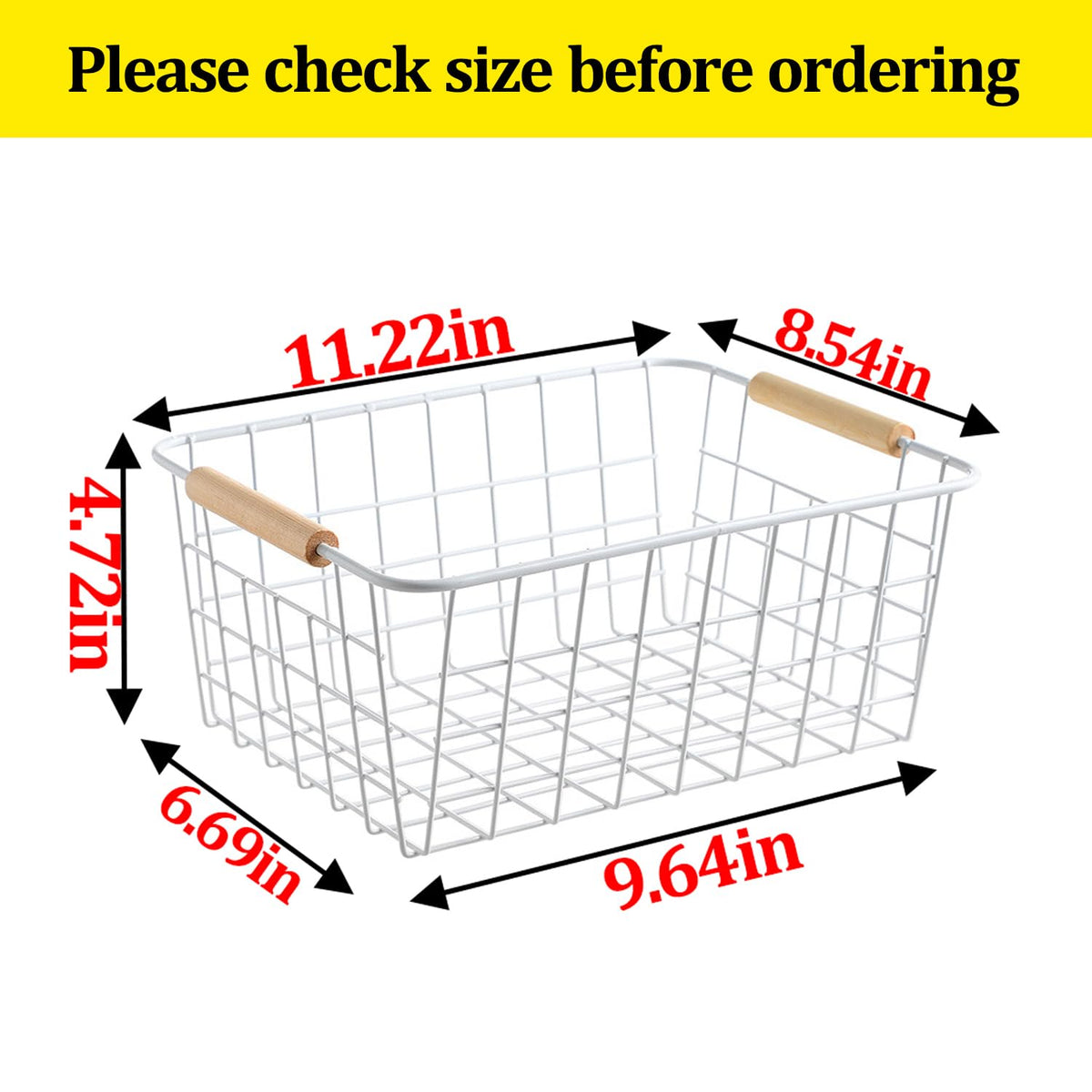 Aeggplant basket in cabinet with built-in handles for easy access