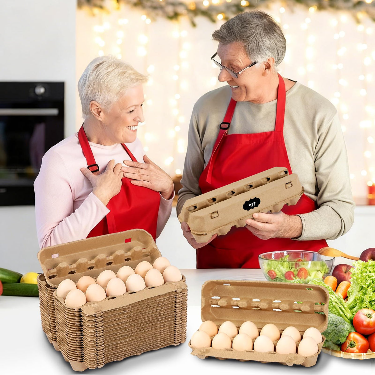 AEIMIJPQ eco-friendly egg storage promotes organization and sustainability