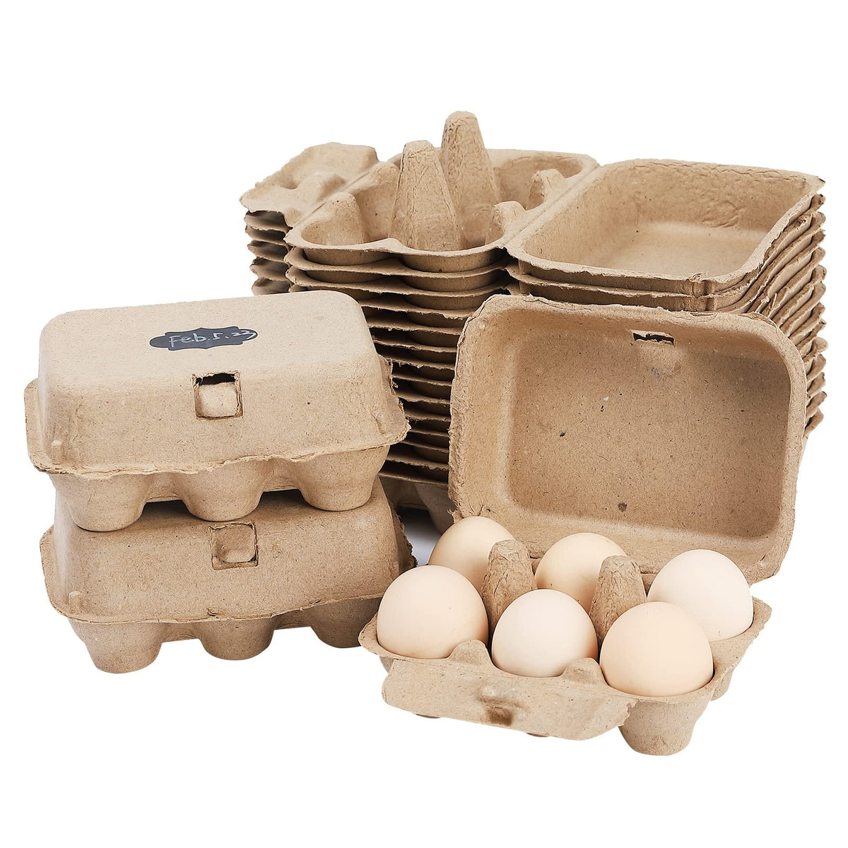 AEIMIJPQ bulk egg cartons offer versatile farm, market, or home use.