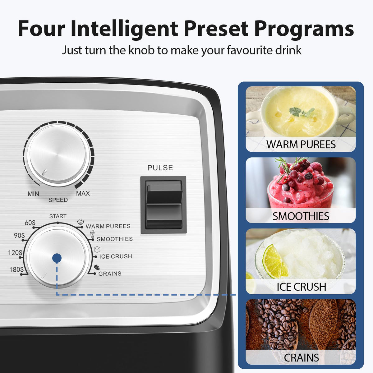 Aeitto BPA-free parts ensure safe family-friendly blending