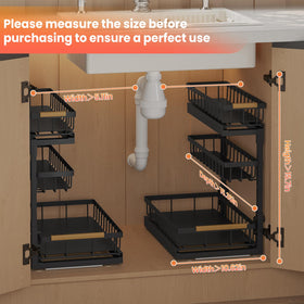 Aekenr tool-free cabinet installation means quick setup without drilling