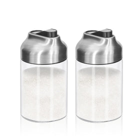 Aelga glass sugar dispenser with pour spout for easy coffee pours