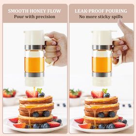 Dishwasher-safe glass simplifies maintenance and keeps a bright shine