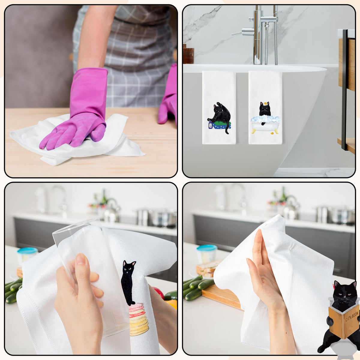 AellasNervalt housewarming gift towel set offers thoughtful practical decoration.
