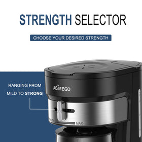 AEMEGO auto shut-off feature for safe, unattended brewing