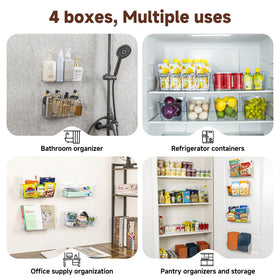 AENTGIU bin mounted in kitchen illustrates versatile placement in small spaces.