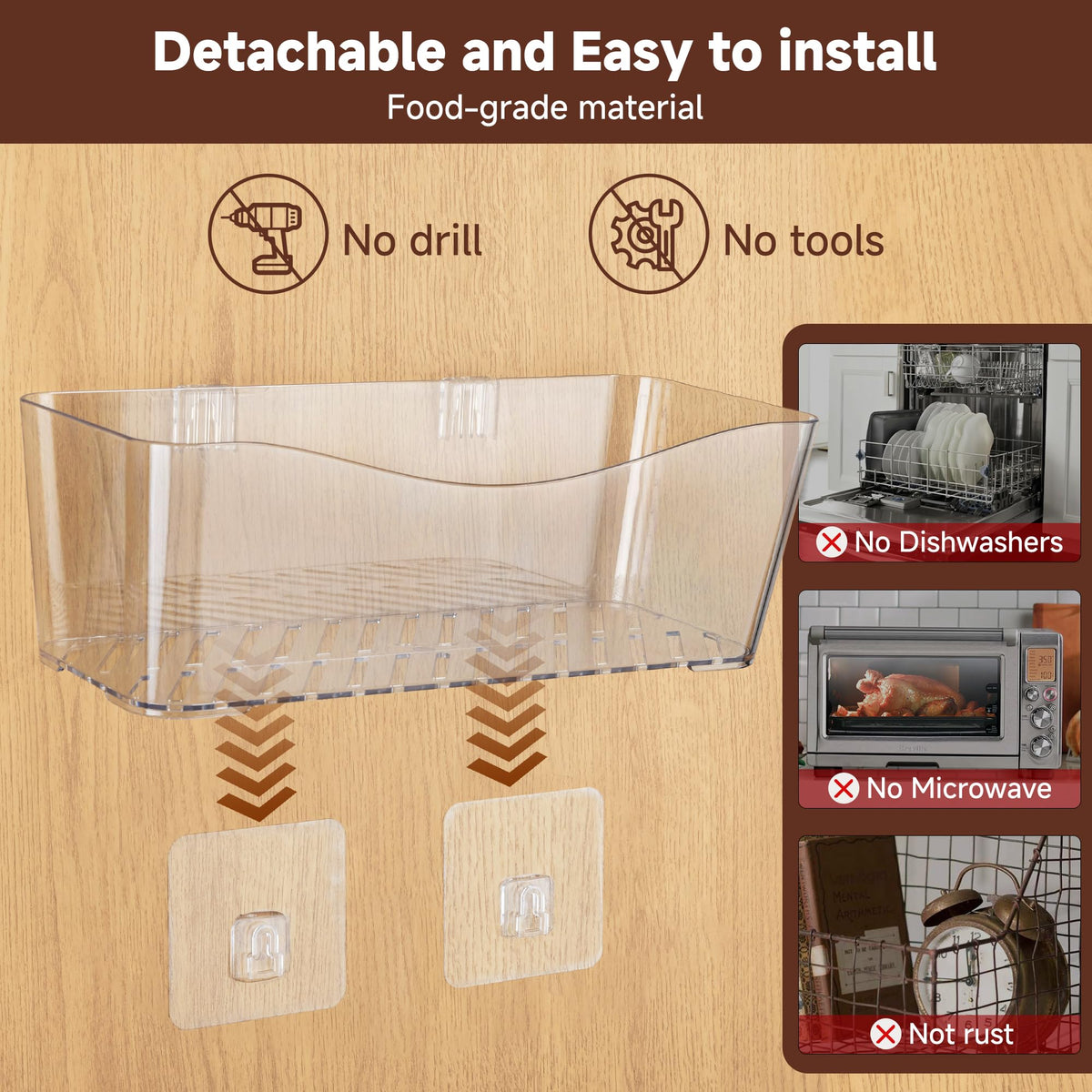 AENTGIU kitchen storage with spices and snacks organized and accessible.
