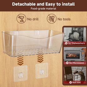 AENTGIU kitchen storage with spices and snacks organized and accessible.