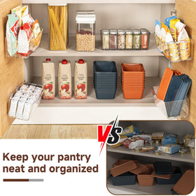 AENTGIU stackable bin saves space when not in use.