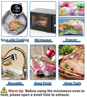 AENTGIU bags ideal for portioning and sous vide meal prep