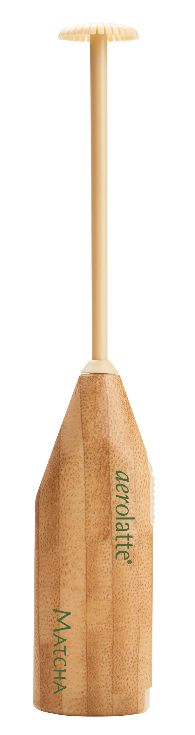 Aerolatte Matcha Tea Frother creates silky foam for quick café-style beverages.