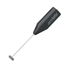 Aerolatte milk frother with counter stand for tidy, ready frothing
