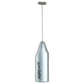 Aerolatte steam-free milk frother handle offers comfortable grip for quick frothing.