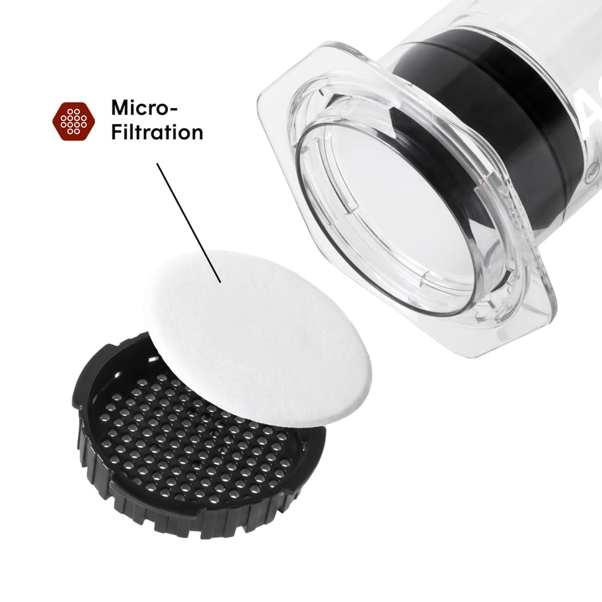 AeroPress Clear XL demonstrates 3-in-1 brewing for versatile recipes.