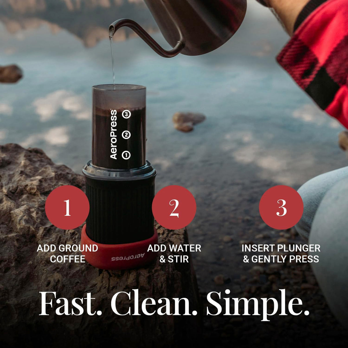AeroPress Go 3in1 brewer shows versatile flavor in a single compact device.