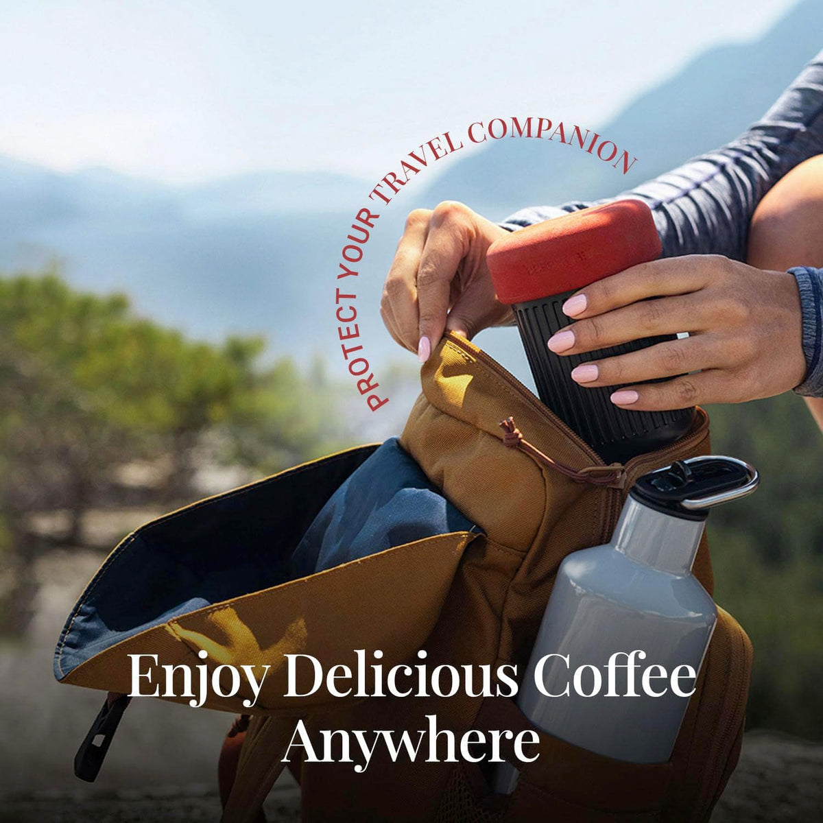 AeroPress Go brew time control lets you tailor strength and balance.