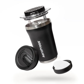 3-in-1 brewing capability blends French press, pour-over, and espresso-style flavors.