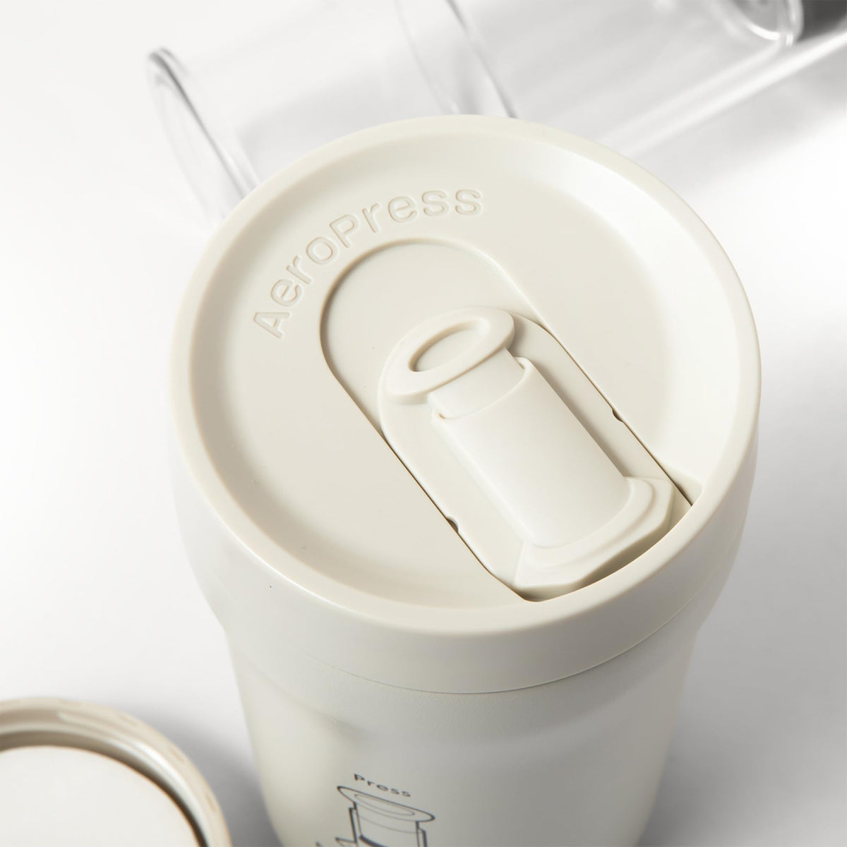 AeroPress Go Plus carry-on coffee kit ideal for camping and office use.