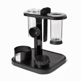 AeroPress Organizer Stand front view—compact, neat coffee station for clutter-free countertops.