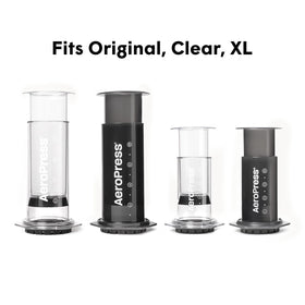 AeroPress Organizer Stand gift-ready setup—great for coffee lovers who value neat, accessible gear.