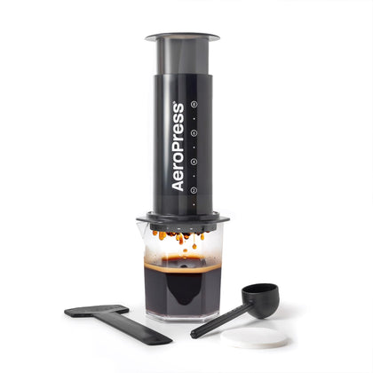 AeroPress Original XL in action brewing a rich, smooth coffee.