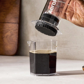 AeroPress XL custom-fit filters ensure even pressure and extraction.