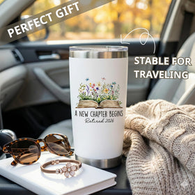 Affordali retirement tumbler that supports wine use for cozy evenings.