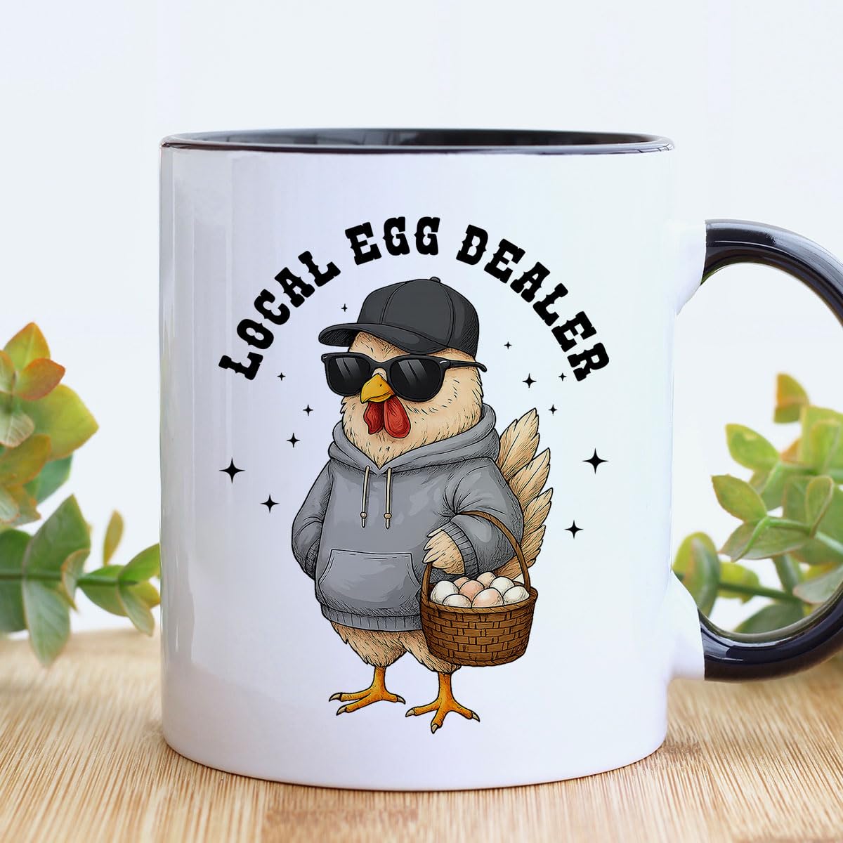 Affordali versatile chicken mug suitable for Christmas or birthdays