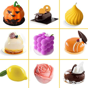 AFINSEA baking mold 3D ball shape for pastries and desserts.