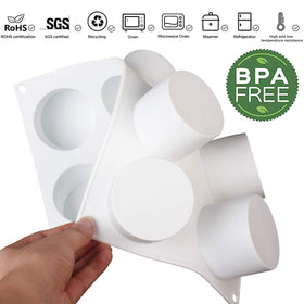 AFINSEA silicone molds are dishwasher-safe, simplifying cleanup after crafting treats.