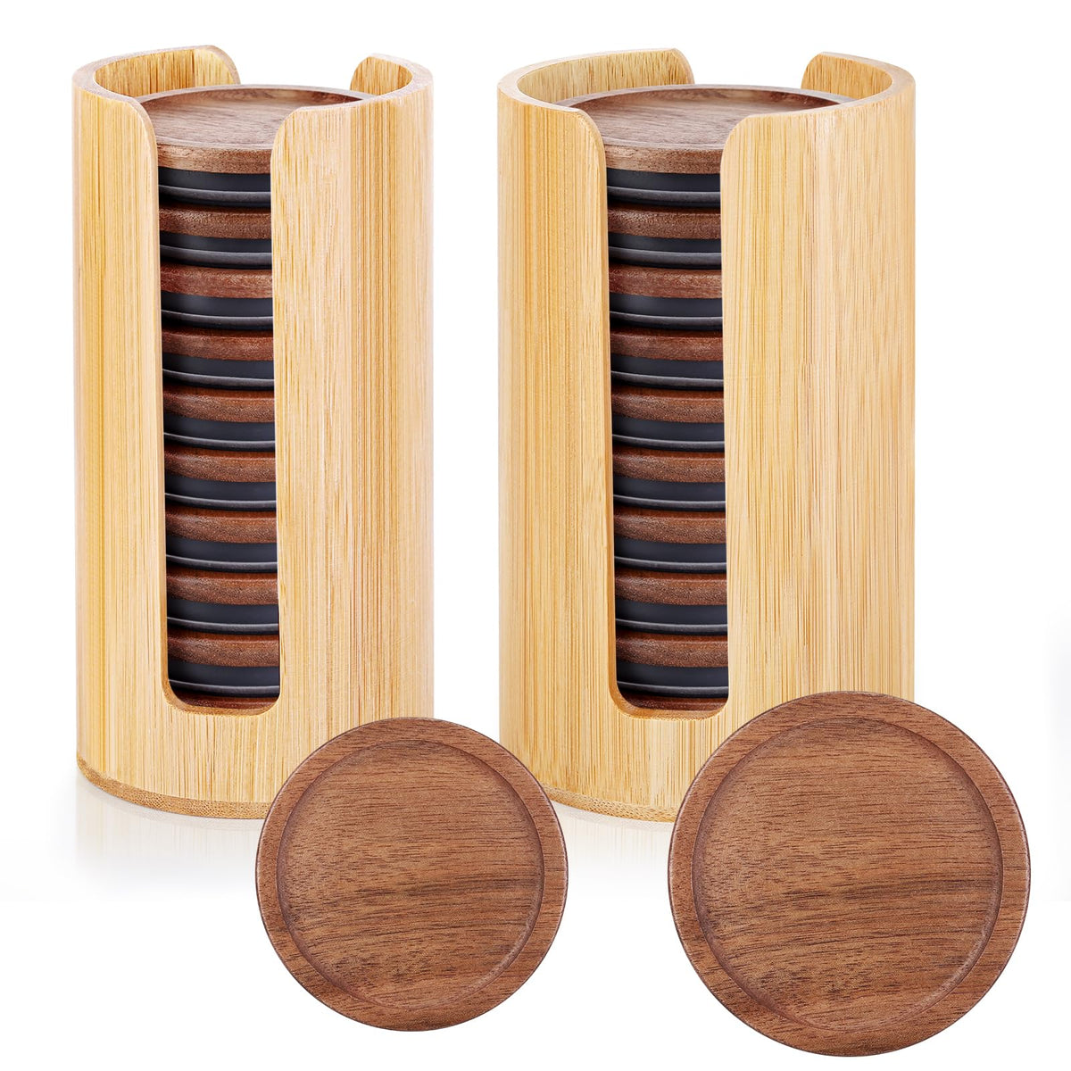AFOROEOA wide-mouth lid organizer holding lids neatly for quick access