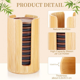 AFOROEOA open-center design for easy lid access