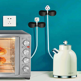 AFunCrafter cord organizer on the counter resists heat up to 158F