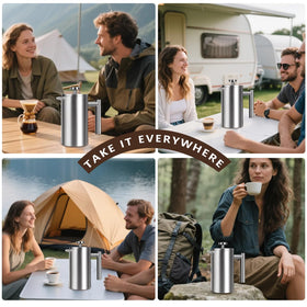 AgcKuzt large capacity 1 liter is perfect for sharing 4 8 cups at once