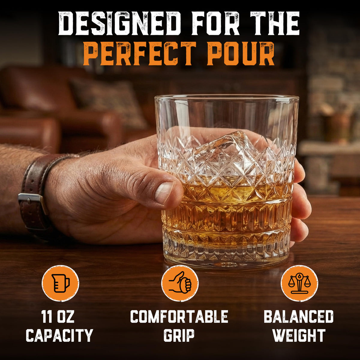 Aged and Charred gift box presentation ideal for whiskey gifts.