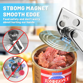 AGIgear extra-long handles provide superior leverage on stubborn cans