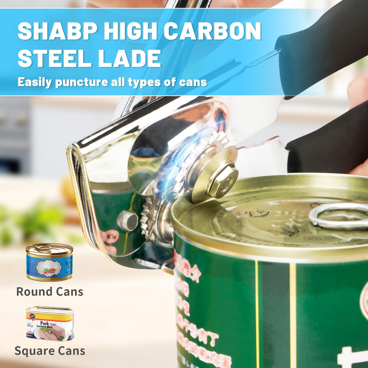 AGIgear stainless-steel construction resists rust for durability