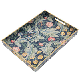 AGIOTA coffee table tray large with handles for easy serving and stylish display