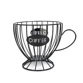Agirlvct coffee pod holder front view displaying organized K-Cups for quick mornings.