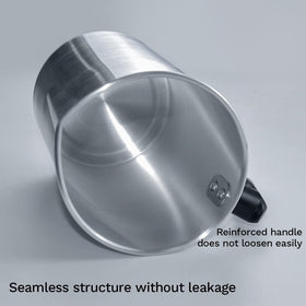AGLARY non-drip pouring spout delivers clean, spill-free wax transfer.