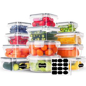 AGNDTXR rectangular containers for organized meal prep.