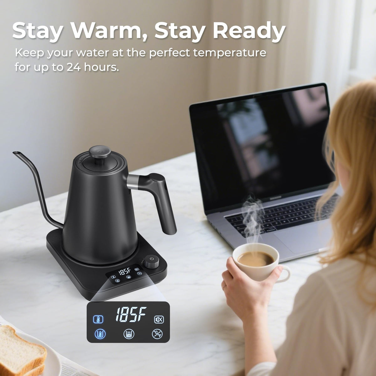 AGORVIO 1200W heating element for fast warming