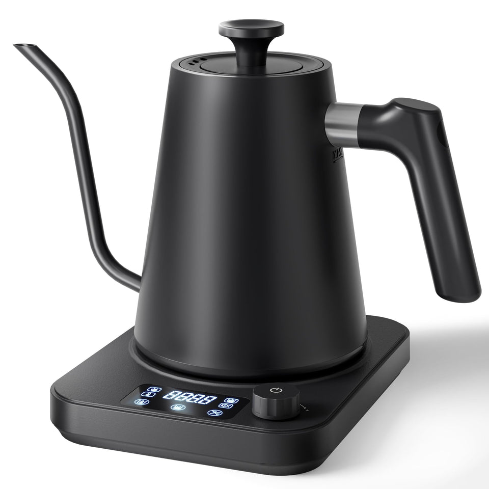 AGORVIO gooseneck kettle pour-spout for precise pours