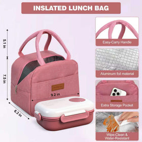 AGREON dishwasher-safe lunch box allows easy cleanup after meals.
