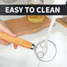Agttete dishwasher-safe dough whisk, clean, simple upkeep after baking sessions