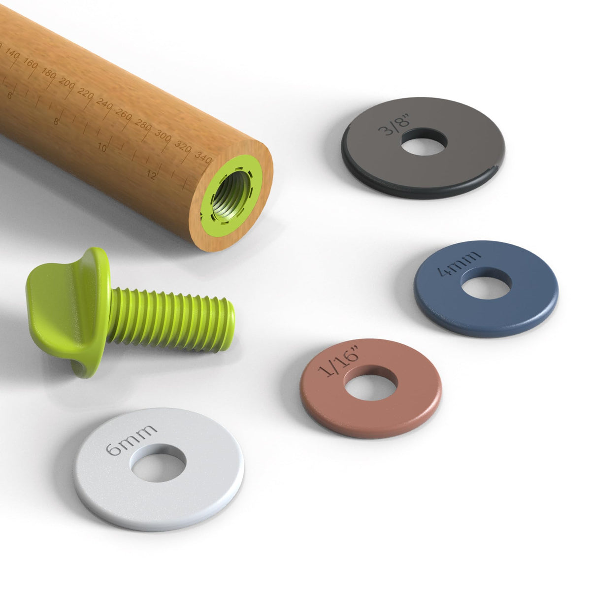 Gift-ready packaging featuring the Aguegro rolling pin.